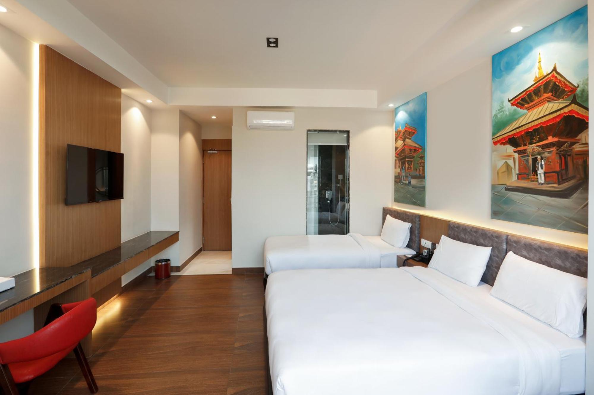 Lakhey Hotel Kathmandu Exterior foto
